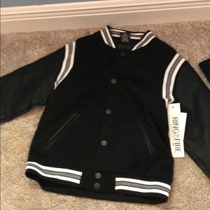 Ring of fire varsity jacket